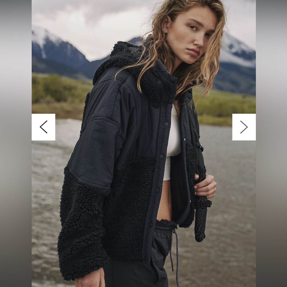 Free people movement adventure awaits fleece, BNWT, size med - Picture 3 of 9